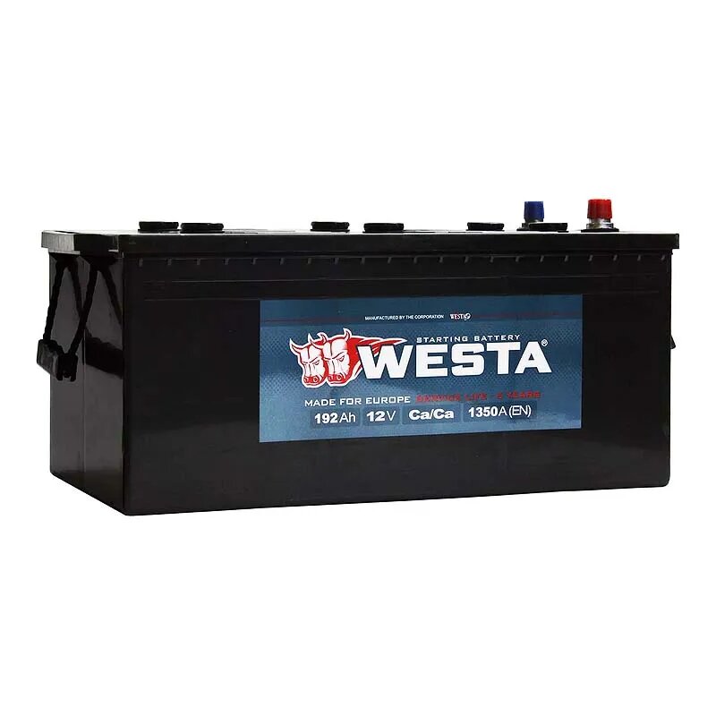 Акумулятор акумулятор WESTA 6CT-192Ah Аз (WPR192)
